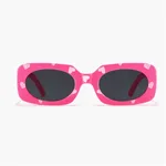 Toddler/kids likes Love sunglasses and glasses case Hot Pink