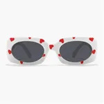 Toddler/kids likes Love sunglasses and glasses case White