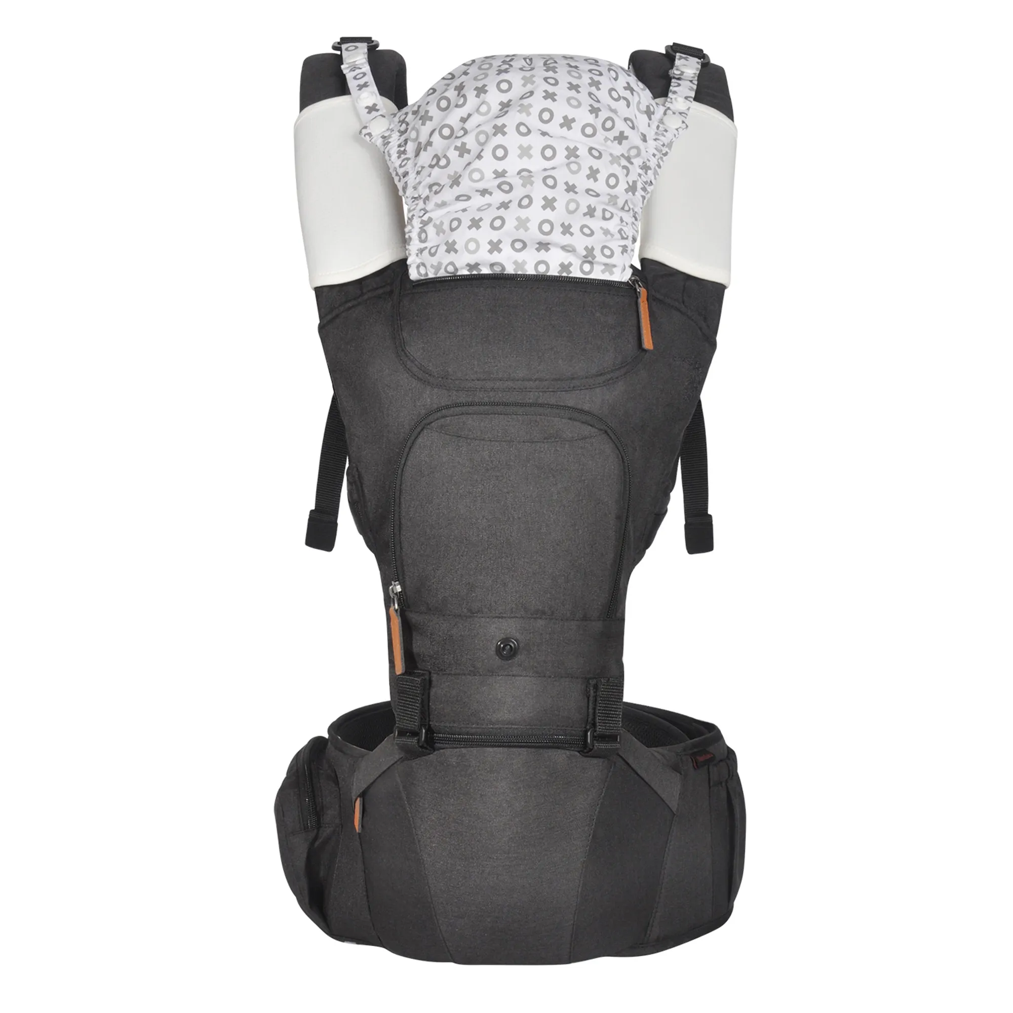 Four Seasons Multi-Functional Breathable Baby Waist Stool Carrier Backpack with Shoulder Straps
