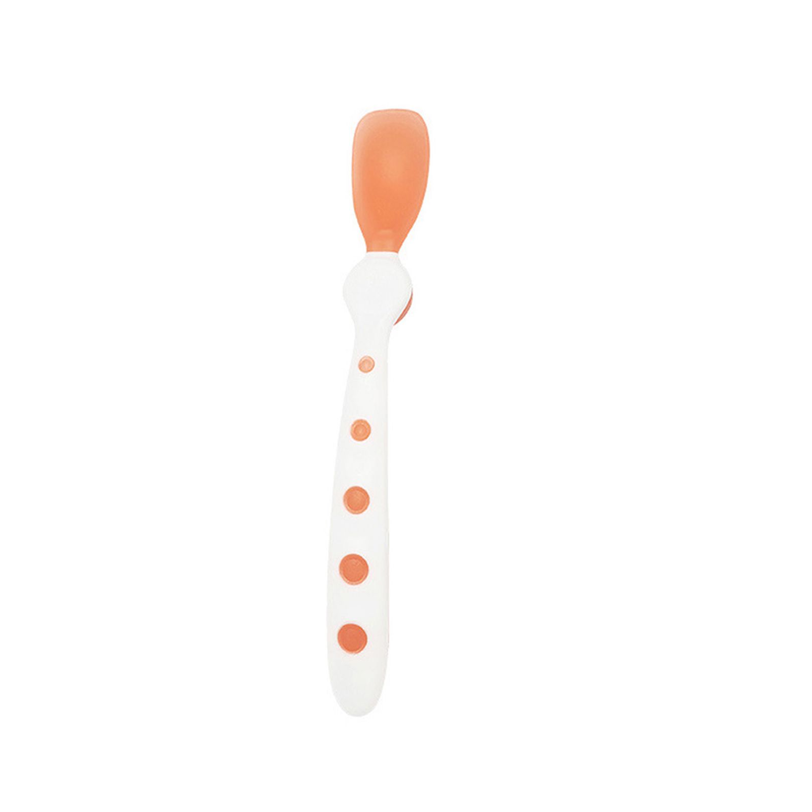 Color-changing Long-handled Soft Spoon for Kids