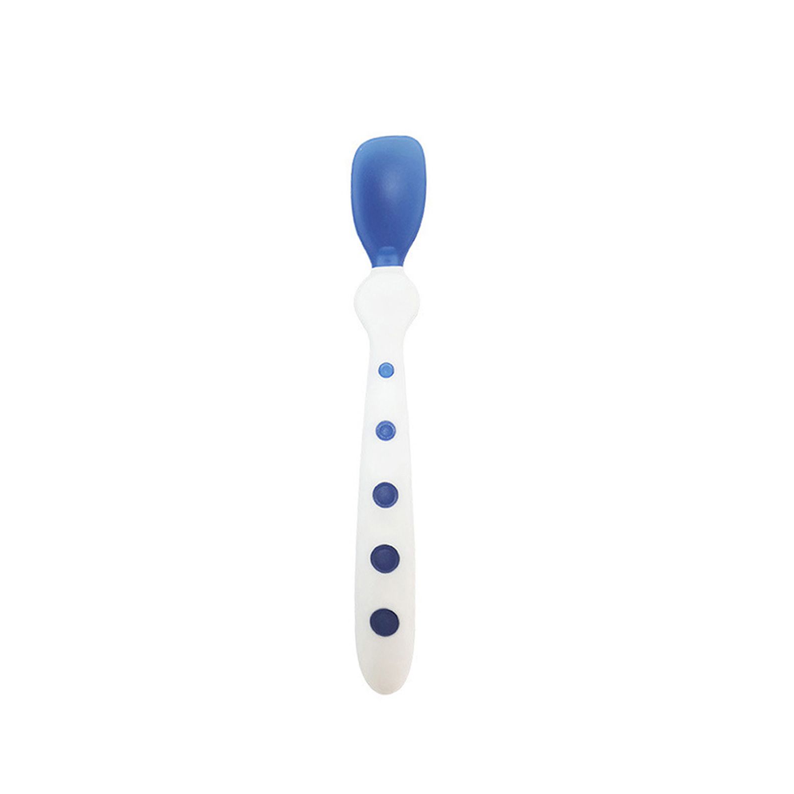 Color-changing Long-handled Soft Spoon For Kids