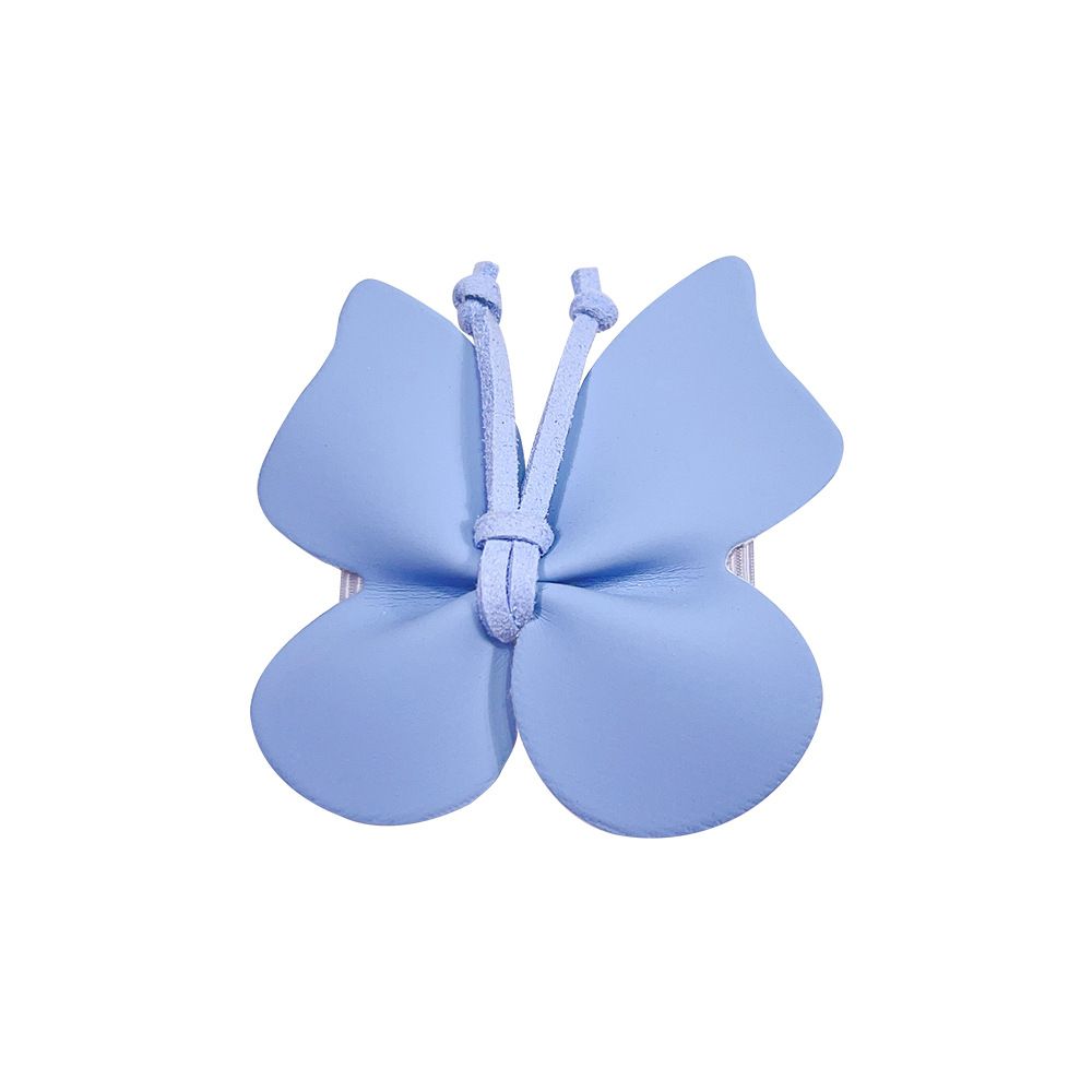 Toddler/kids Sweet PU Leather All-inclusive Bow Hair Clip