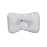 Baby Anti-Flat Head Pillow, Bedside Cushion for Infants 0-6 Months Light Grey