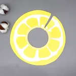 Newborn Baby Bib with 360 Degree Rotating Snap Button Yellow