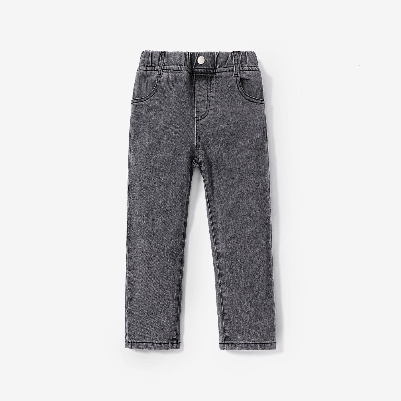 Toddler Boy Casual Elasticized Denim Jeans
