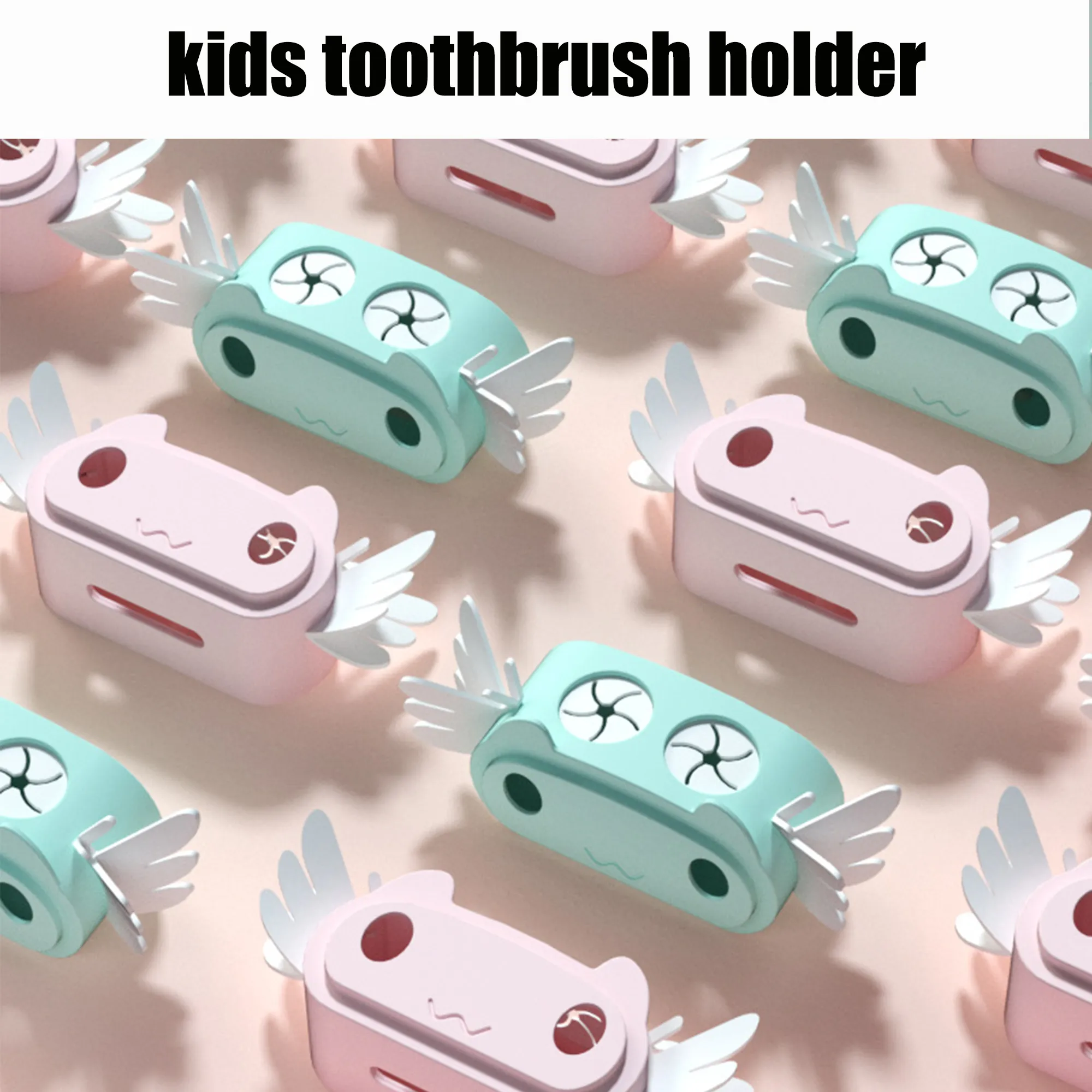Single Electric Toothbrush Holder Wall Mounted Bathroom Accessory in Cute Elf Design