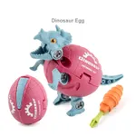 Kit di giocattoli fai-da-te con tema Dinosauri per bambini unisex, realizzato in cotone, 1 pezzo. Rosa Acceso