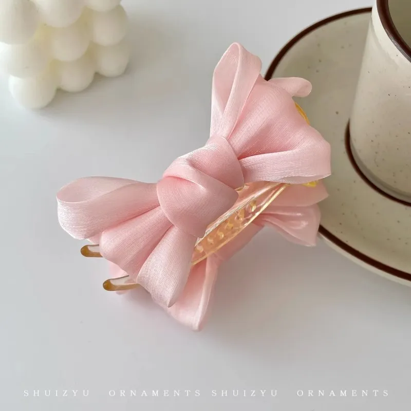 Toddler/kids Bow hair clip hair accessory Pink big image 1