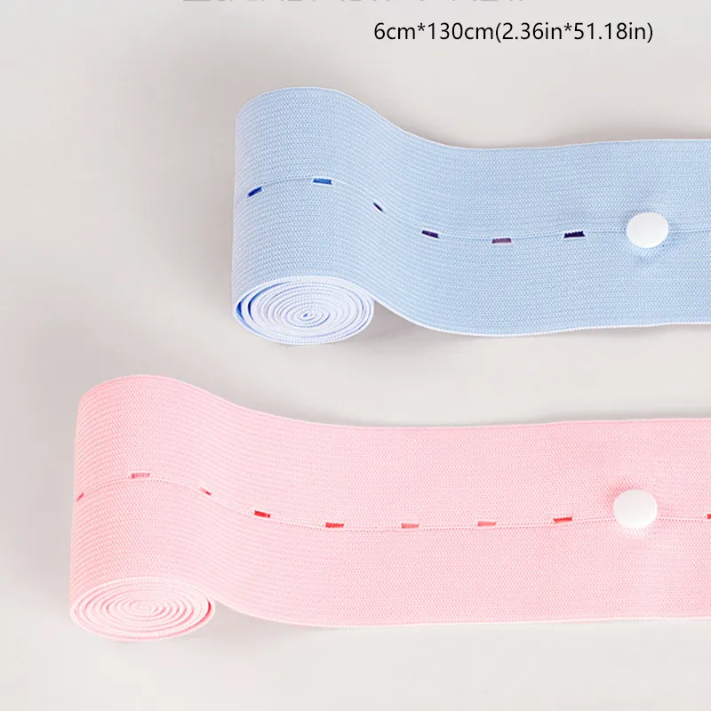2pcs Elastic Maternity Belly Bands with Adjustable Buckles for Fetal Heart Monitoring Multi-color big image 1
