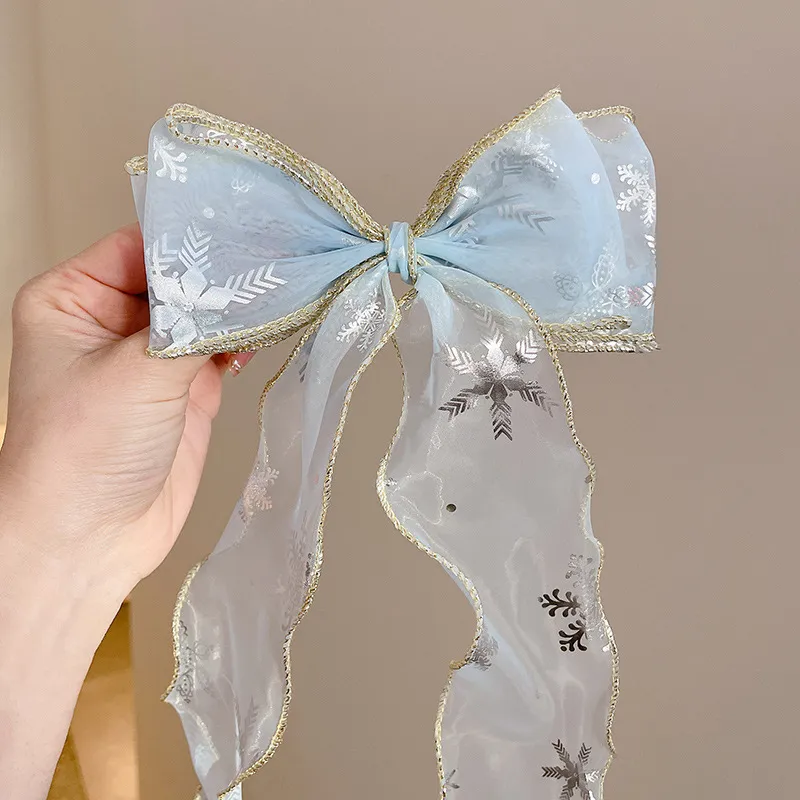 Toddler/kids Sweet Long Ribbon With Bow