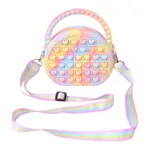 Toddler/kids Silicone coin cross-body bag Color-C