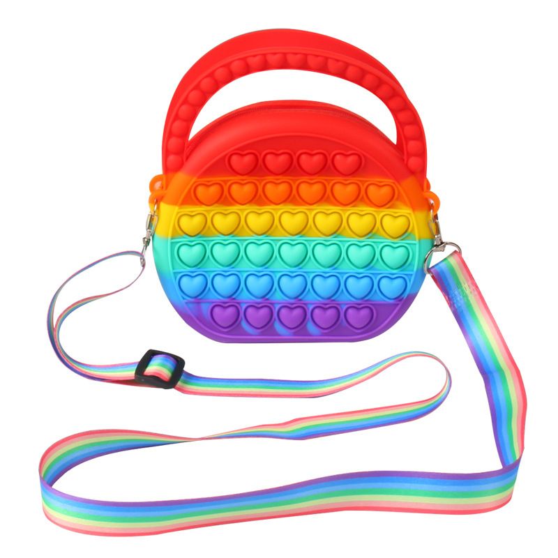 Toddler/kids Silicone Coin Cross-body Bag