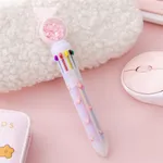 Bolígrafos de conejo de dibujos animados en 10 colores Rosado