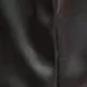 Pantalon décontracté unisexe en polyester uni avec détail de tresse, ensemble de 1 pièce Noir