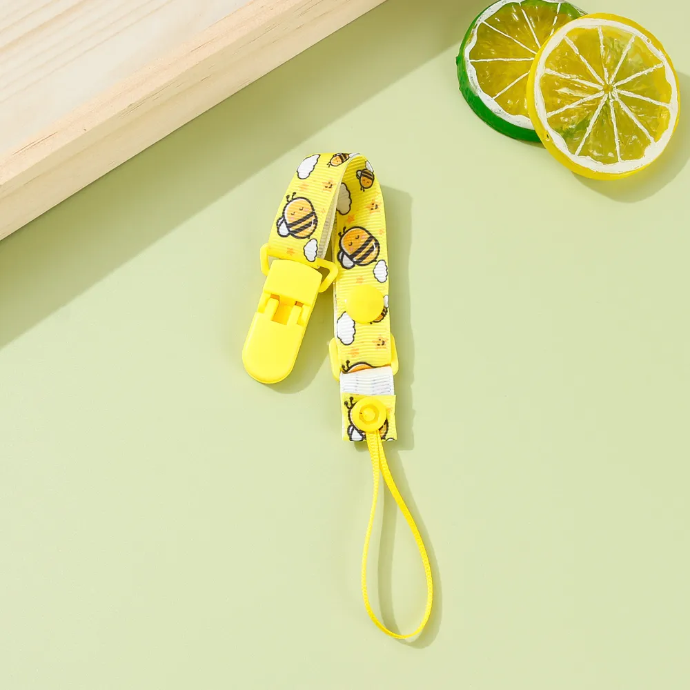 Coffret tétine et biberon à thème marin pour bébés unisexes, 2 pièces Jaune
