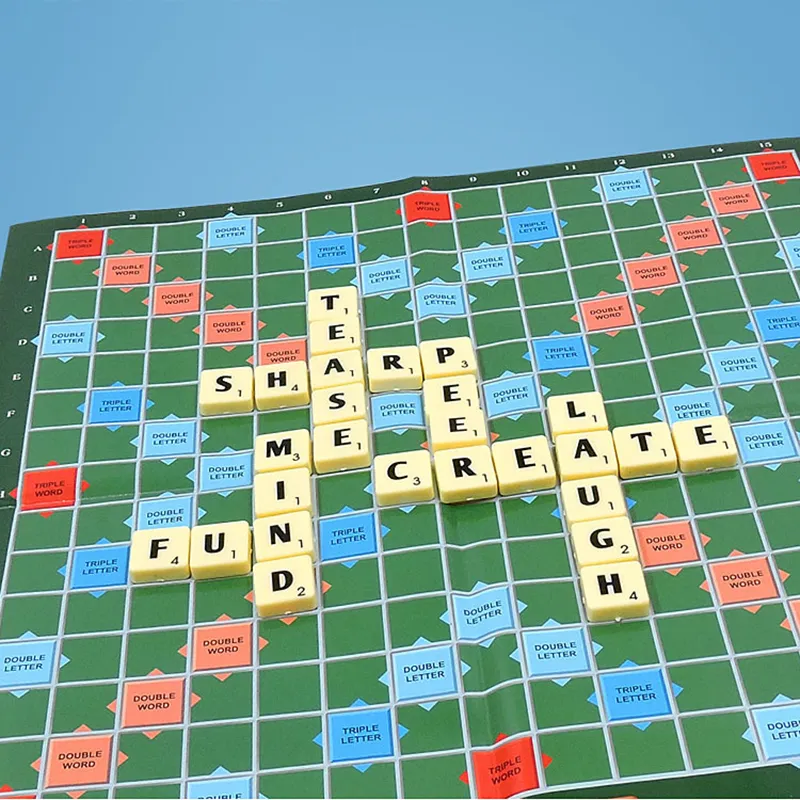 Plastic Multiplayer Spelling Bee Board Game for Improving English Vocabulary, Interactive Learning Color-A big image 1