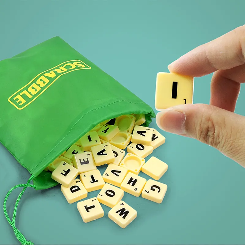 Plástico Multiplayer Spelling Bee Board Game para melhorar o vocabulário Inglês, aprendizagem interativa Cor-A big image 1