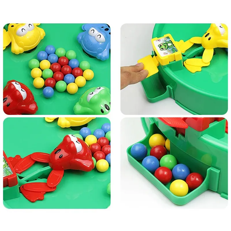 متعددة اللاعبين الضفدع ابتلاع حبة لعبة - لعبة الطاولة التفاعلية اللون- ب big image 1