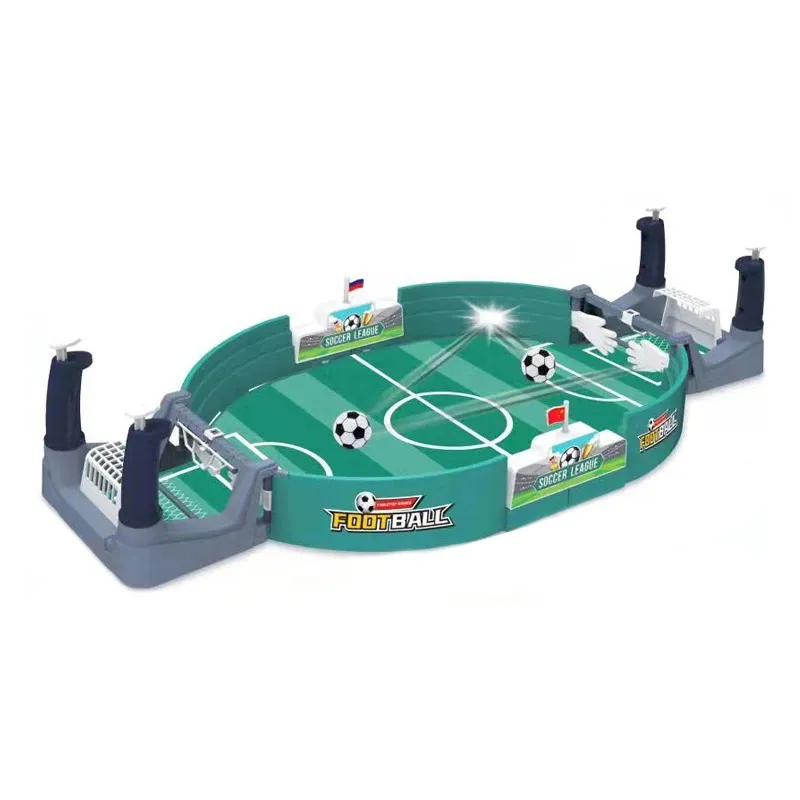 Tabletop Foosball Game - Portable Handheld Soccer Game for Children and Parents Color-A big image 1