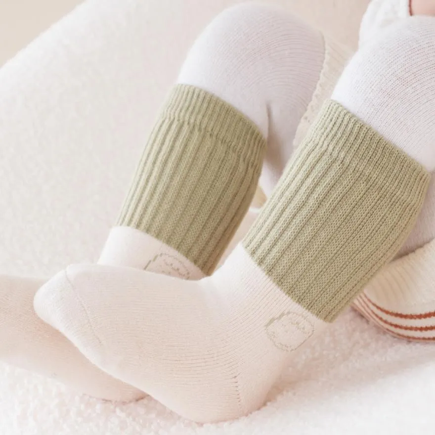 

Baby Color matching thickened warm type A cotton socks