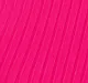 2pcs Baby Girl Solid Rib-knit Romper and Button Up Front Vest Denim Jacket Set Hot Pink