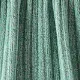 طفل صغير فتاة بلون تصميم مضلع فستان طويل الأكمام أخضر