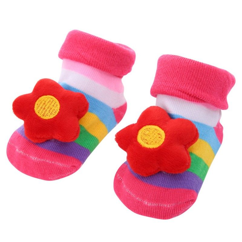Cartoon 3D Plush Anti-Slip Baby Socks