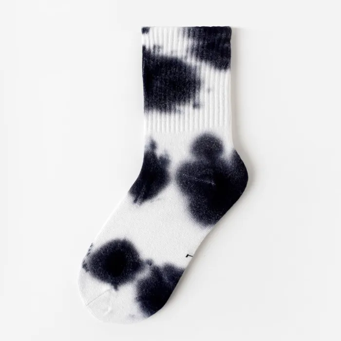 Toddler/kids Girl/Boy Tie-Dye Mid-Calf Socks