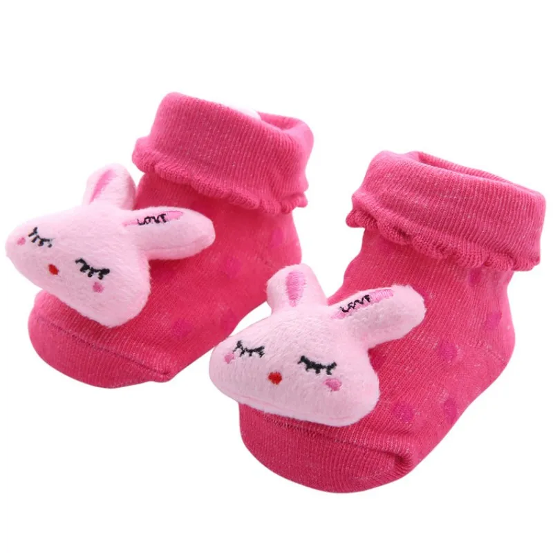 

Cartoon 3D Plush Anti-Slip Baby Socks
