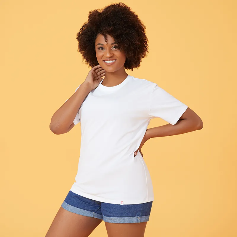 Go-Neat wasserabweisende und schmutzabweisende T-Shirts für Damen weiß big image 1
