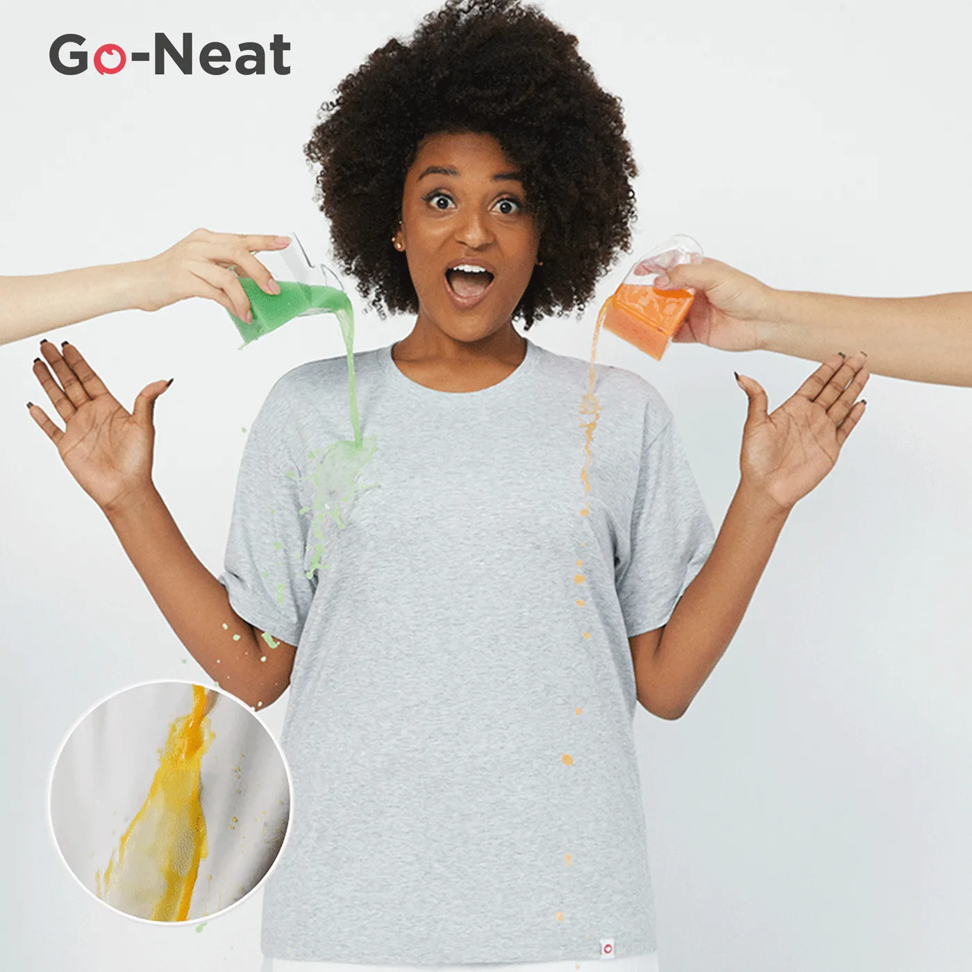 

Go-Neat Water Repellent and Stain Resistant T-Shirts for Women