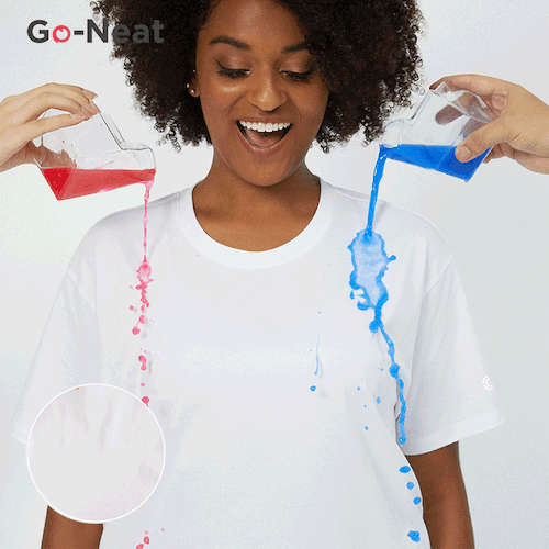 Go-Neat Water Repellent and Stain Resistant T-Shirts for Women