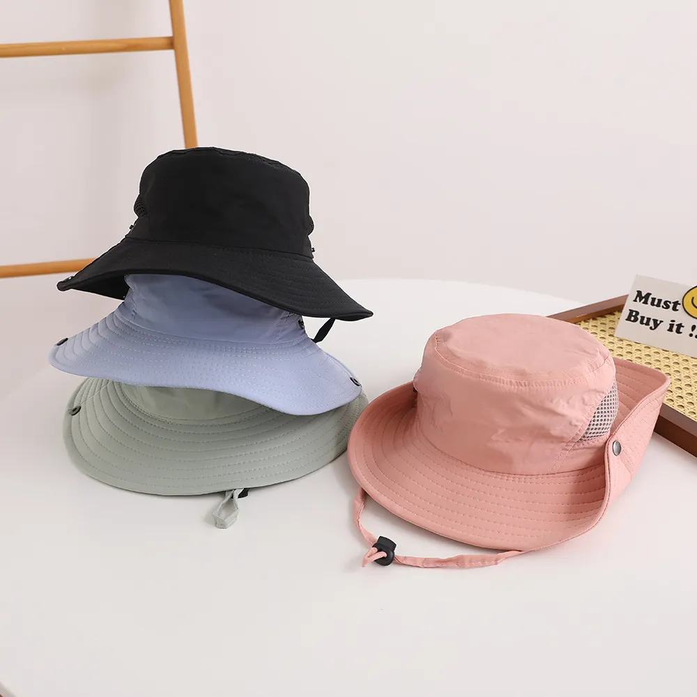 Family Outdoor Sun Hat for Hiking, Camping, and Travelling Pink big image 1