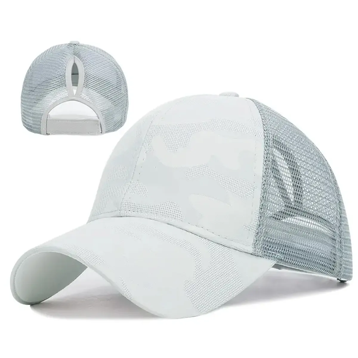 

Kids Girl/Boy Sporty Fashionable and Trendy Ponytail Mesh Baseball Cap