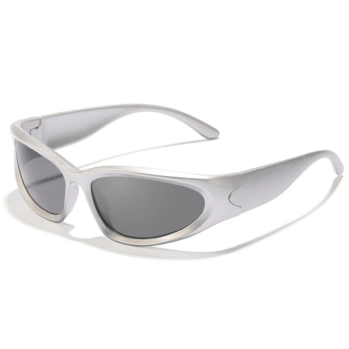 Toddler/kids Sporty Outdoor Cycling Sunglasses with Box Silver big image 1