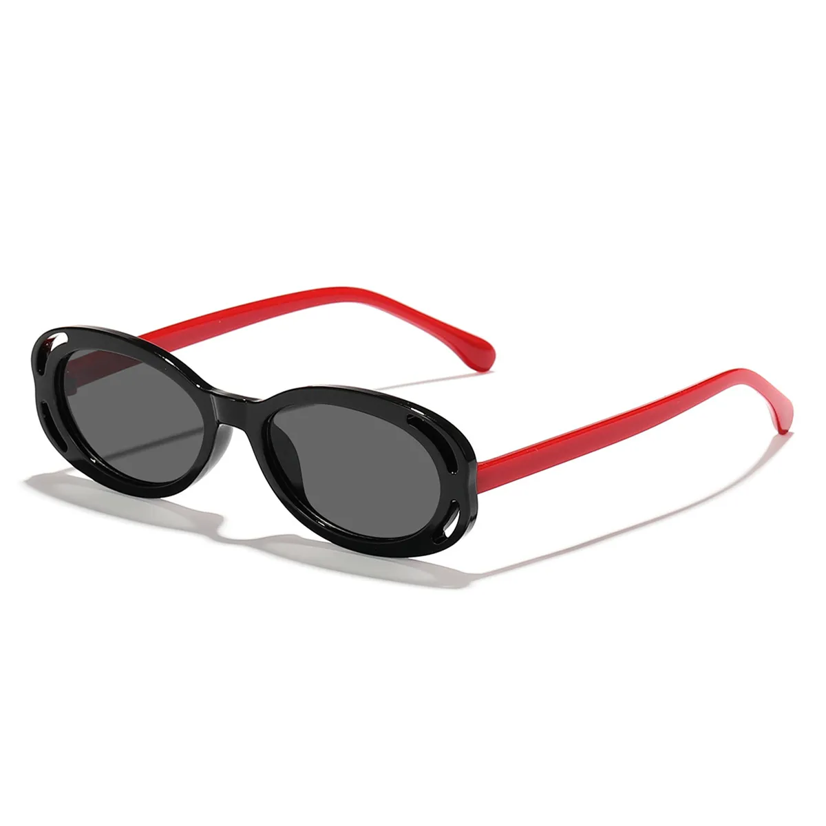 

Parent-Child Fashion Sunglasses Glasses with Velvet Bag Packaging