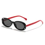 Eltern-Kind-Mode-Sonnenbrillenbrille Brille mit Samtbeutelverpackung schwarz