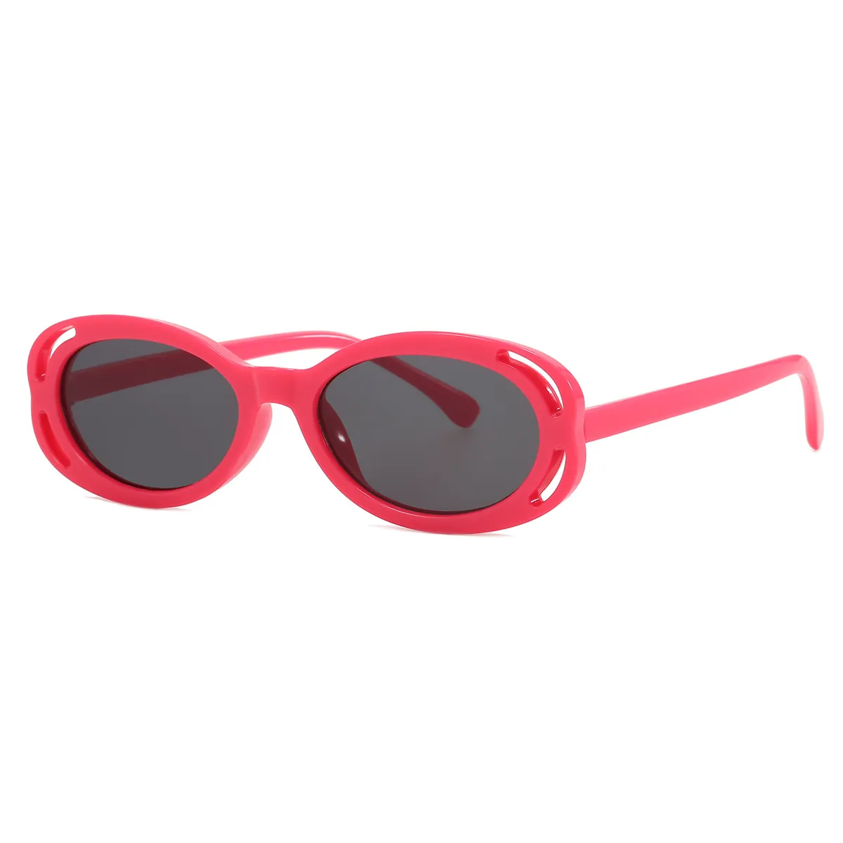 نظارات شمسية أزياء الوالدين والطفل مع تغليف حقيبة مخملية وردي big image 1