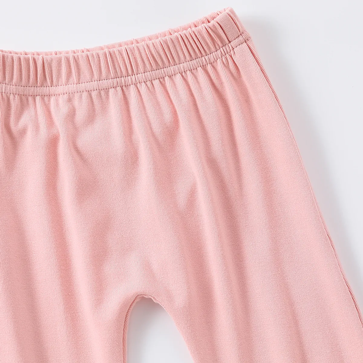 Kid Boy's Casual Solid Color Pants  Pink big image 1