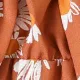 طفلة 100٪ قطن صلب / مخطط / الأزهار طباعة بلا أكمام رومبير مع حزام السباغيتي بونوت متعدد الألوان