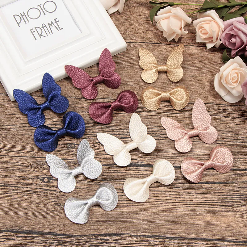 Toddler/kids Lychee Pattern Butterfly Hair Accessories Rose Gold big image 1