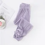 Pantalones de aire acondicionado Cool Wave para niña pequeña Púrpura