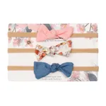 3-pack Baby/toddler Girl Butterfly Bow Hairbands Color-B