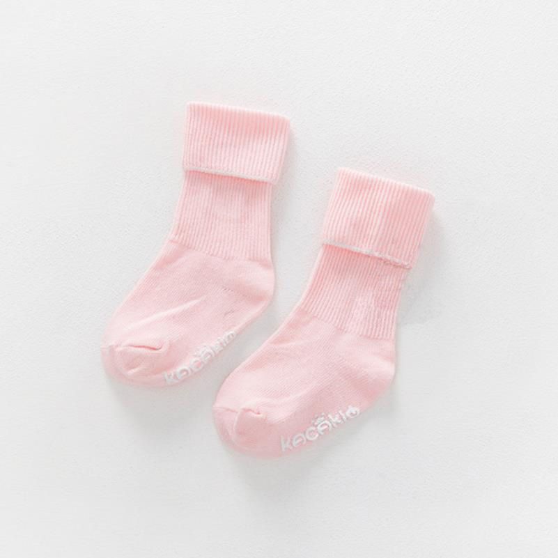 Baby/toddler Girl/Boy Summer Combed Cotton Pure Color Cute Mid-Calf Socks