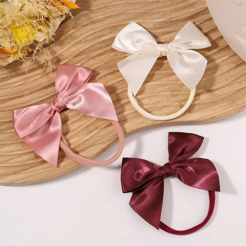 Baby Girl Sweet Headband simples e versátil com design de arco