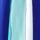 Criança Menina Manga cava Riscas Vestidos Azul