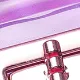 A cute transparent jelly bag suitable for girls, both portable and diagonal Purple