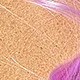 Toddler/crianças menina doce gradiente cor borboleta laço grampo de cabelo Roxa