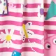 Peppa Pig Toddler Girl Mother's Day Stripe/Heart Print Short-sleeve Dress Multi-color