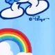 The Smurfs Baby Boy Character & Rainbow Print Tank Romper BLUEWHITE